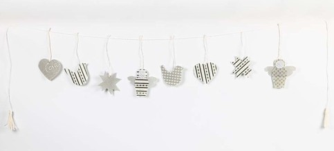 A Skagen Christmas Wall Hanging Decoration