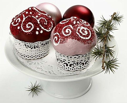 Christmas Cup Cakes
