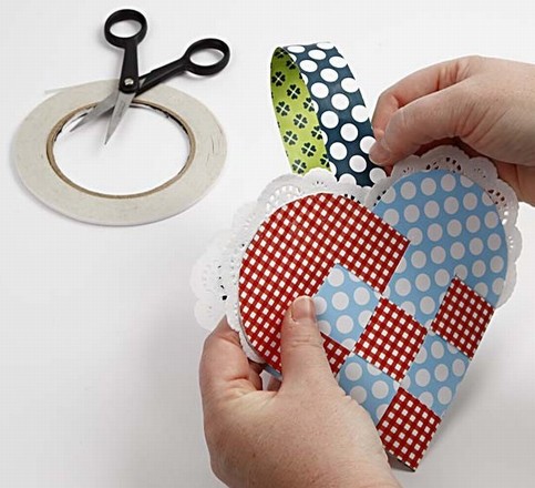 A Christmas Heart from London Design Paper