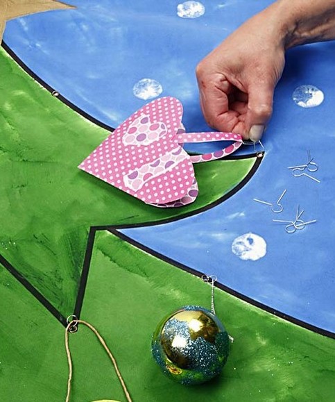 A Christmas Tree with Decorations
