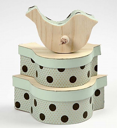 Papier-M ch with Wood Veneer