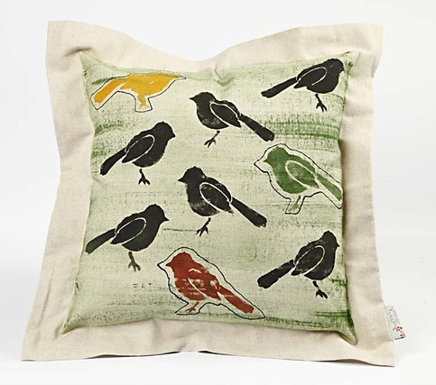 Cushions with Printed Designs