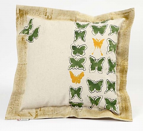 Cushions with Printed Designs