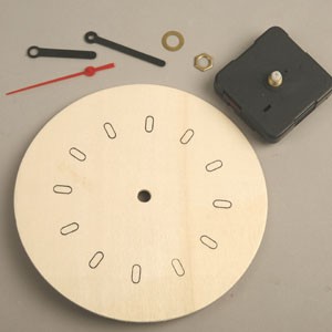 Wooden clock