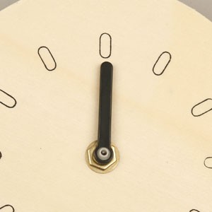 Wooden clock