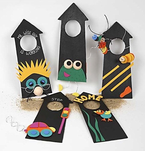 Door Signs with Foam Rubber