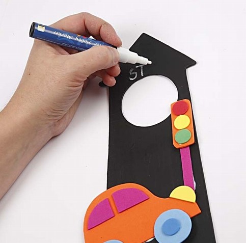 Door Signs with Foam Rubber