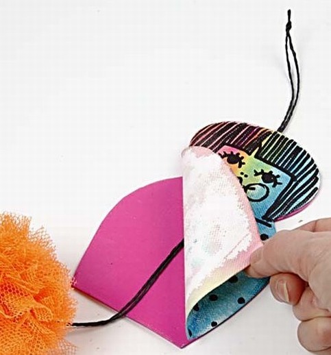 Chinese Girls with Pom-poms