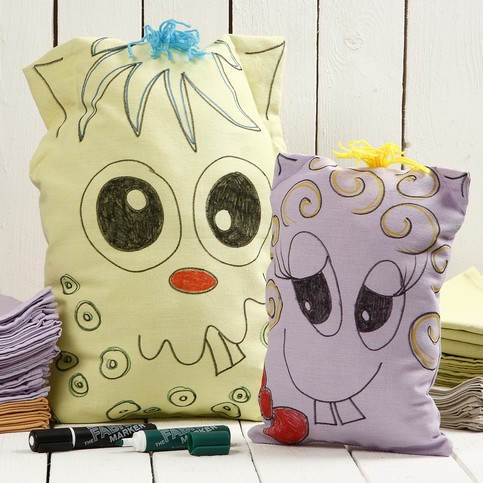 A Cushion from Tea Towels