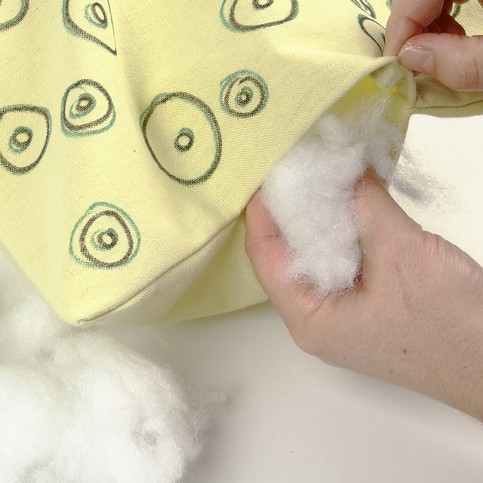 A Cushion from Tea Towels