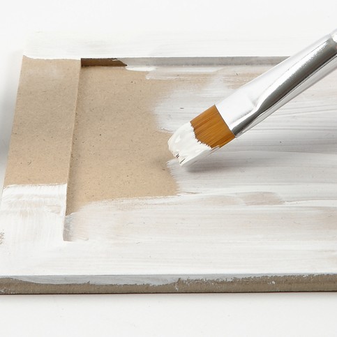 A Collage Frame with Pulp