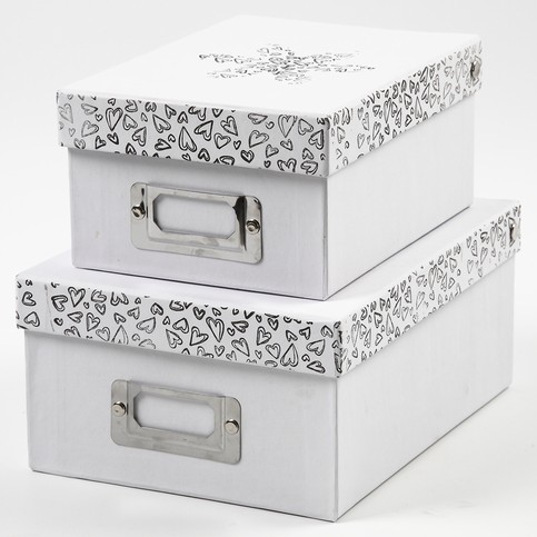 Stamp Printing on Archive Boxes