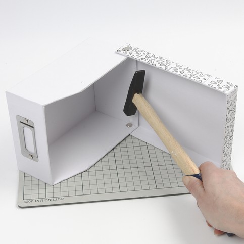 Stamp Printing on Archive Boxes
