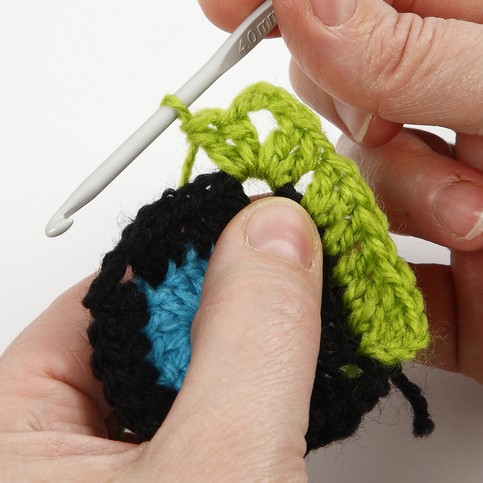 Crocheted Retro Squares
