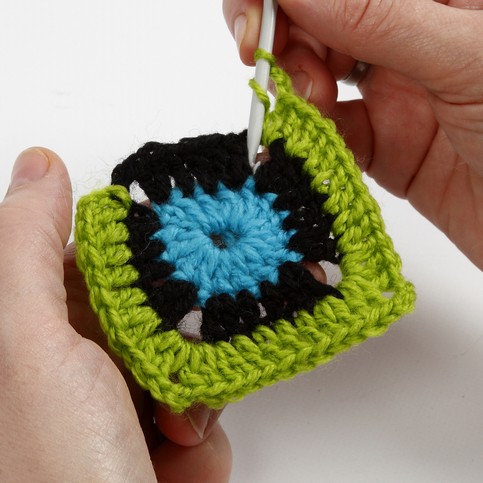 Crocheted Retro Squares