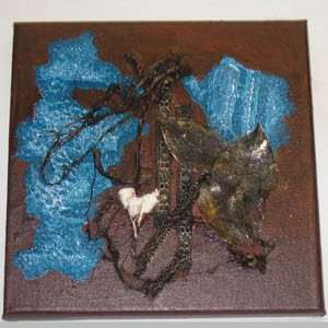 Sculpture and collage