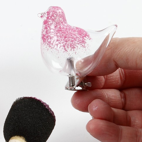 Glass Birds with 3D Glass Gel