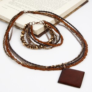 Rustic copper jewelleries
