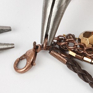 Rustic copper jewelleries