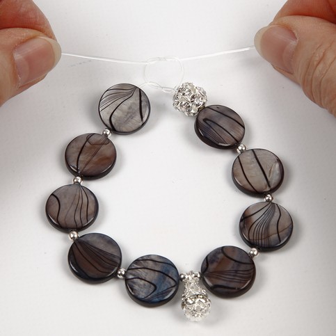 A Bracelet with Oyster Beads