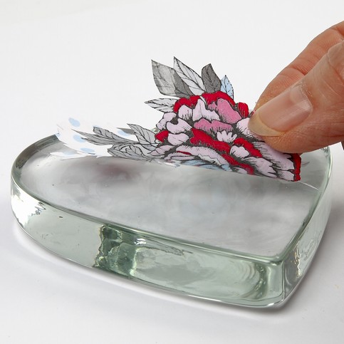 A Glass Paper Weight