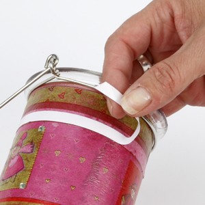 Decoupage on glass - 92601