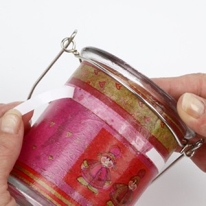 Decoupage on glass - 92601
