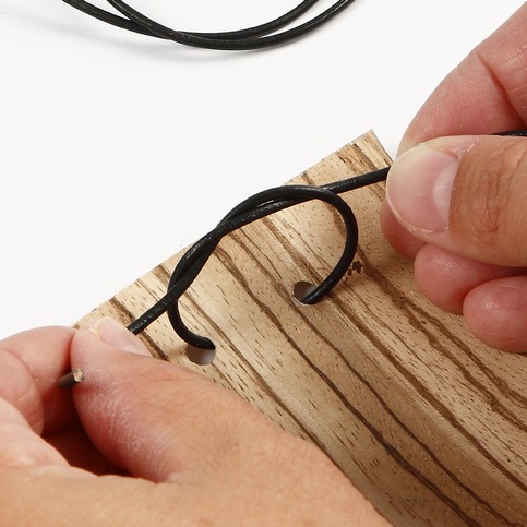 Candle Holders with Natural Materials