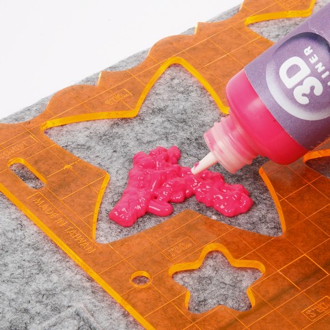 A Felt Bag with 3D Liner