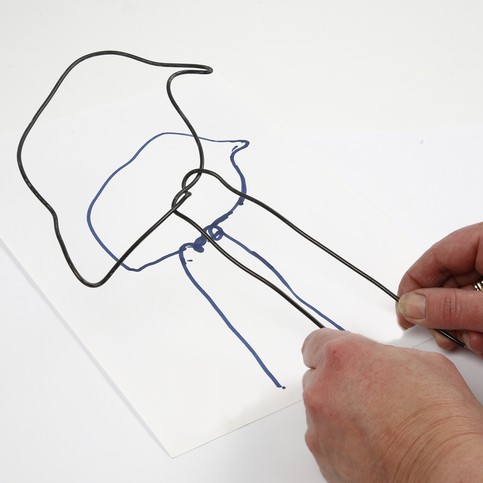 A-Color Glass on Gauze Bandage