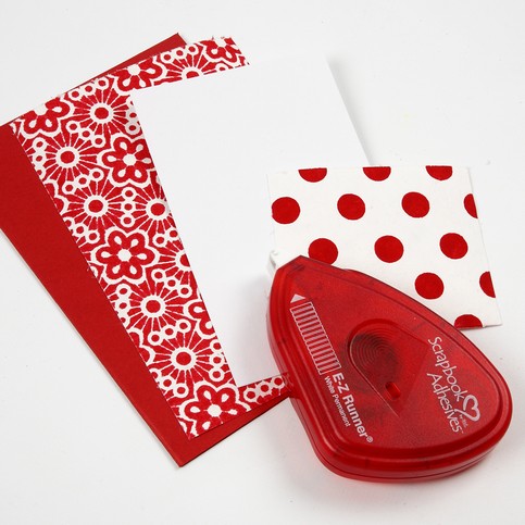 Christmas Cards decorated with Handmade Paper