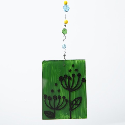 Glass decorated with Glass Ceramic Paint