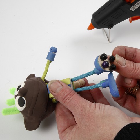 Skating Flexi Figures with Silk Clay