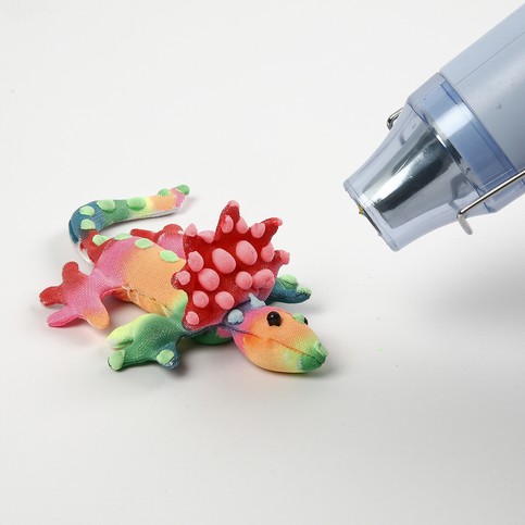 Fabric Creepy-Crawlies coloured and decorated with 3D Puff Liner