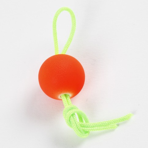 A Neon-Coloured Plaited Bracelet with a Pendant