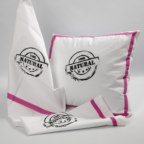 Screen Stencil Prints on a Tea Towel and a Cushion Cover