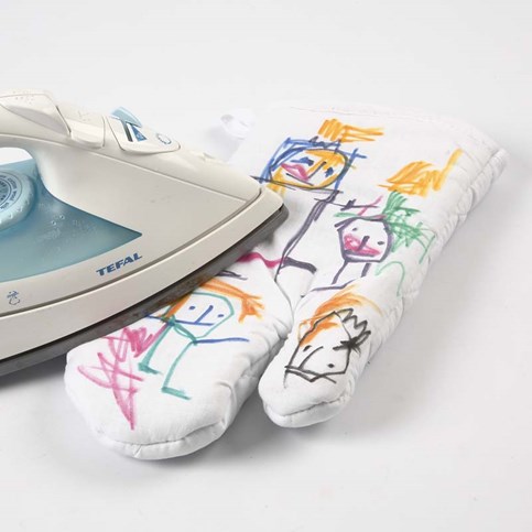 An Illustrated Oven Glove