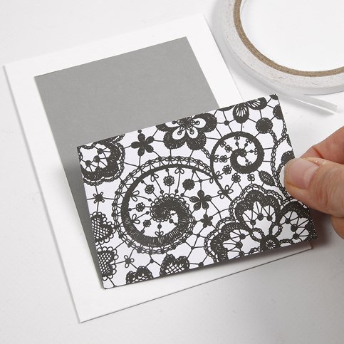 A Card Series with Vellum Paper Hearts, decorative Wooden Hearts and Rhinestones