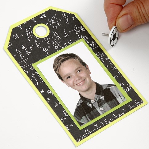 A Card Series with Football and Manilla Tag