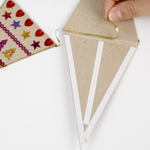 Bunting with Sequins and Rhinestone