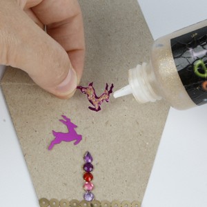 Bunting with Sequins and Rhinestone