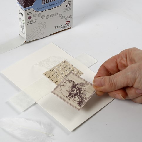 Easter Greeting Cards with sewn on Decorations and Vivi Gade Design Paper