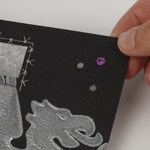 A Boy's Card with a Dragon