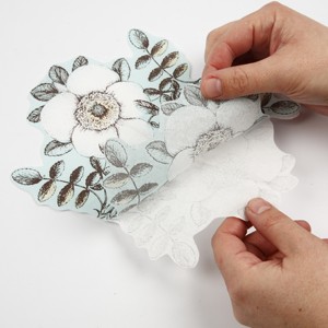 Napkin Decoupage on papier-m ch