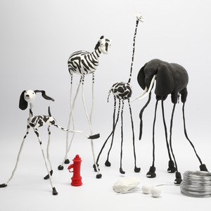 A Deer Park with Silk Clay