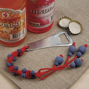 A Bottle opener with a pendant