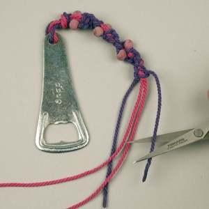 A Bottle opener with a pendant