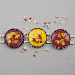 Jewellery frames with fun and fancy