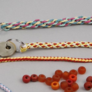 Braided and macram  bracelets