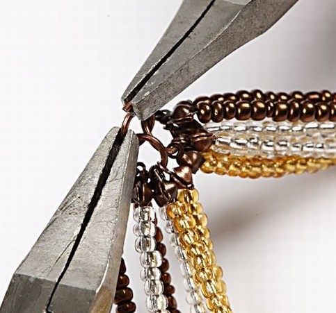 A Rocaille Seed Bead Necklace